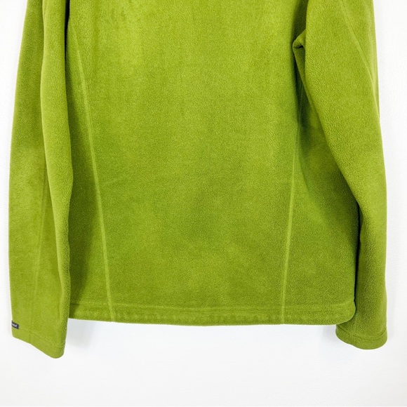 Marmot Polartec Full Zip Fleece Jacket Men's Size Medium Green - Picture 9 of 15